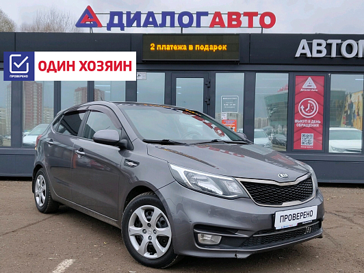 Kia Rio Luxe, 2015 года, пробег 72000 км