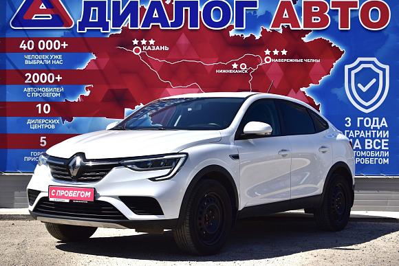 Renault Arkana Drive, 2021 года, пробег 75000 км