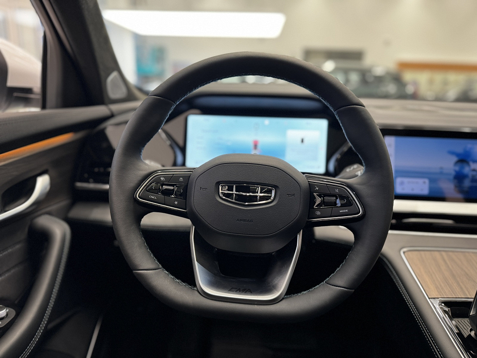 Geely Monjaro Flagship, белый