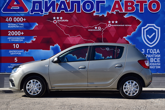 Renault Sandero Life, 2020 года, пробег 70701 км