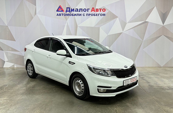 Kia Rio, 2016 года, пробег 111806 км
