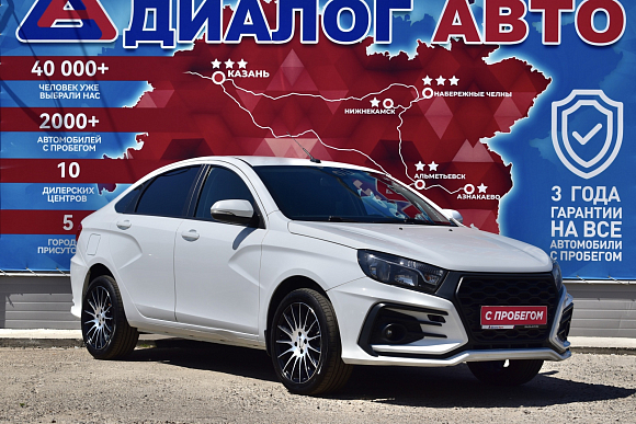 Lada (ВАЗ) Vesta Comfort, 2019 года, пробег 118000 км