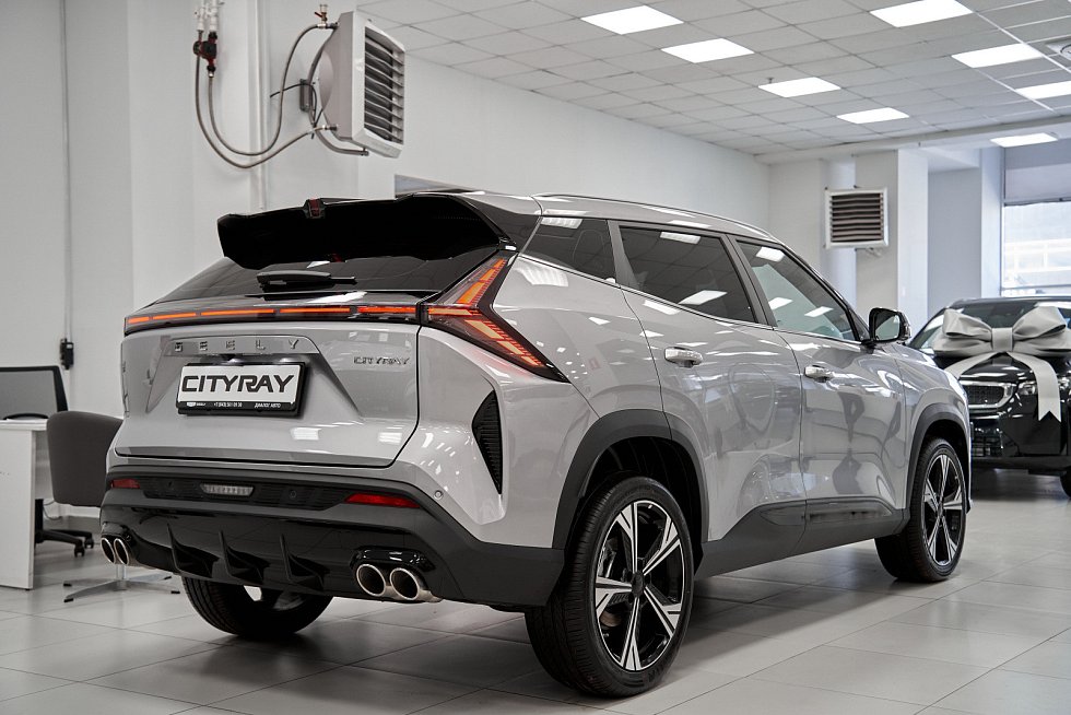 Geely Cityray Спорт, серебряный