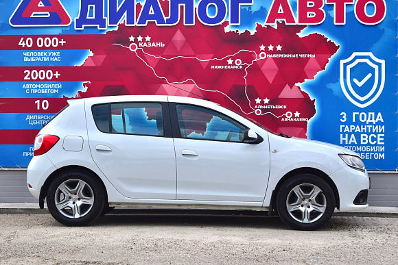 Renault Sandero Confort, 2017 года, пробег 151926 км
