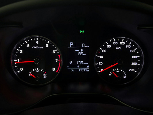 Kia Rio Comfort, 2019 года, пробег 117576 км
