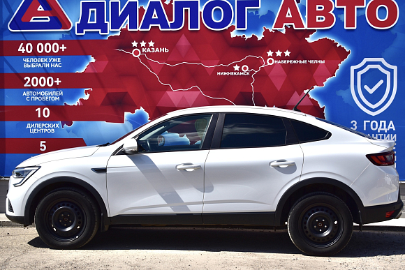 Renault Arkana Drive, 2021 года, пробег 75000 км