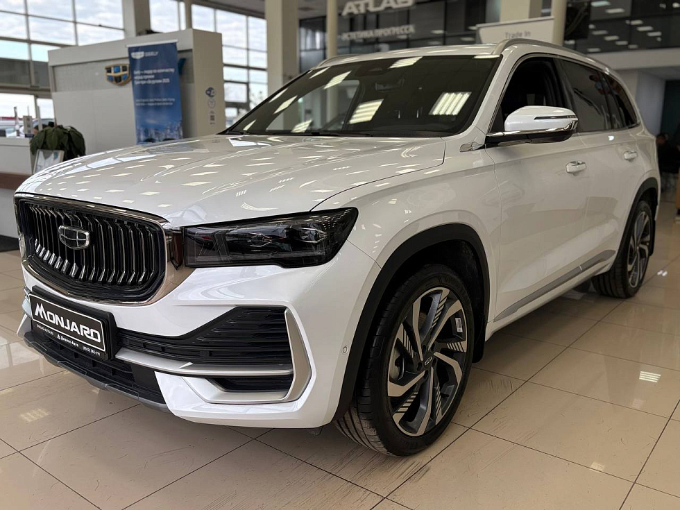 Geely Monjaro Flagship, белый