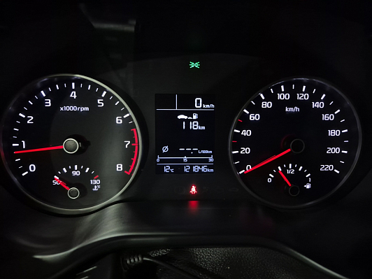 Kia Rio Comfort, 2018 года, пробег 121843 км
