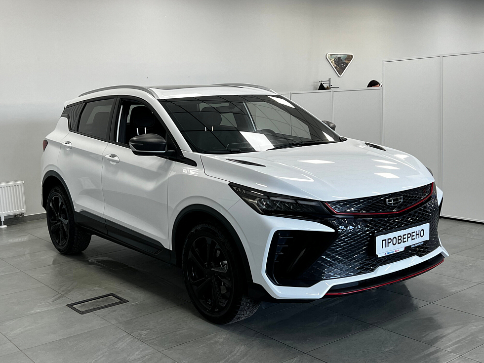 Geely Coolray Luxury, белый