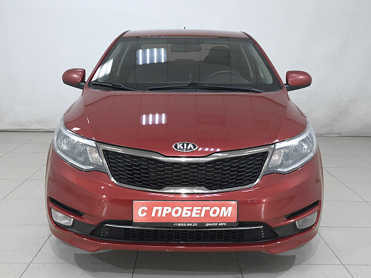 Kia Rio Luxe, 2016 года, пробег 132570 км