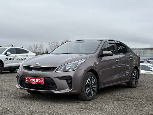 Kia Rio Comfort, 2018 года, пробег 97436 км
