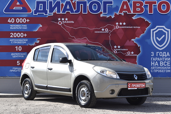 Renault Sandero Expression, 2012 года, пробег 153169 км