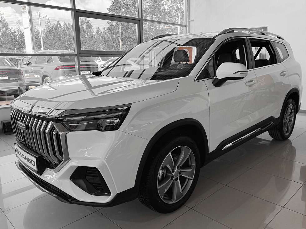 Geely Okavango Флагман, белый