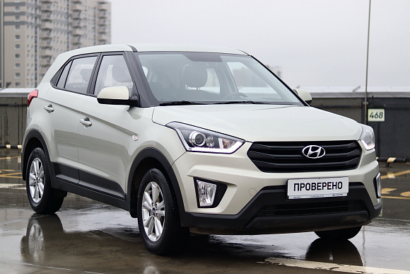 Hyundai Creta Comfort, 2020 года, пробег 102000 км