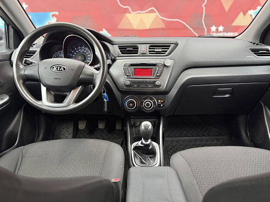 Kia Rio, 2012 года, пробег 123965 км