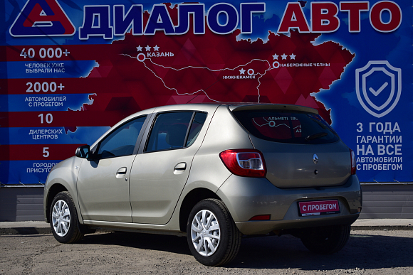 Renault Sandero Life, 2020 года, пробег 70701 км