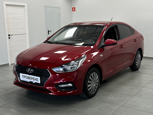 Hyundai Solaris Comfort, 2018 года, пробег 131197 км