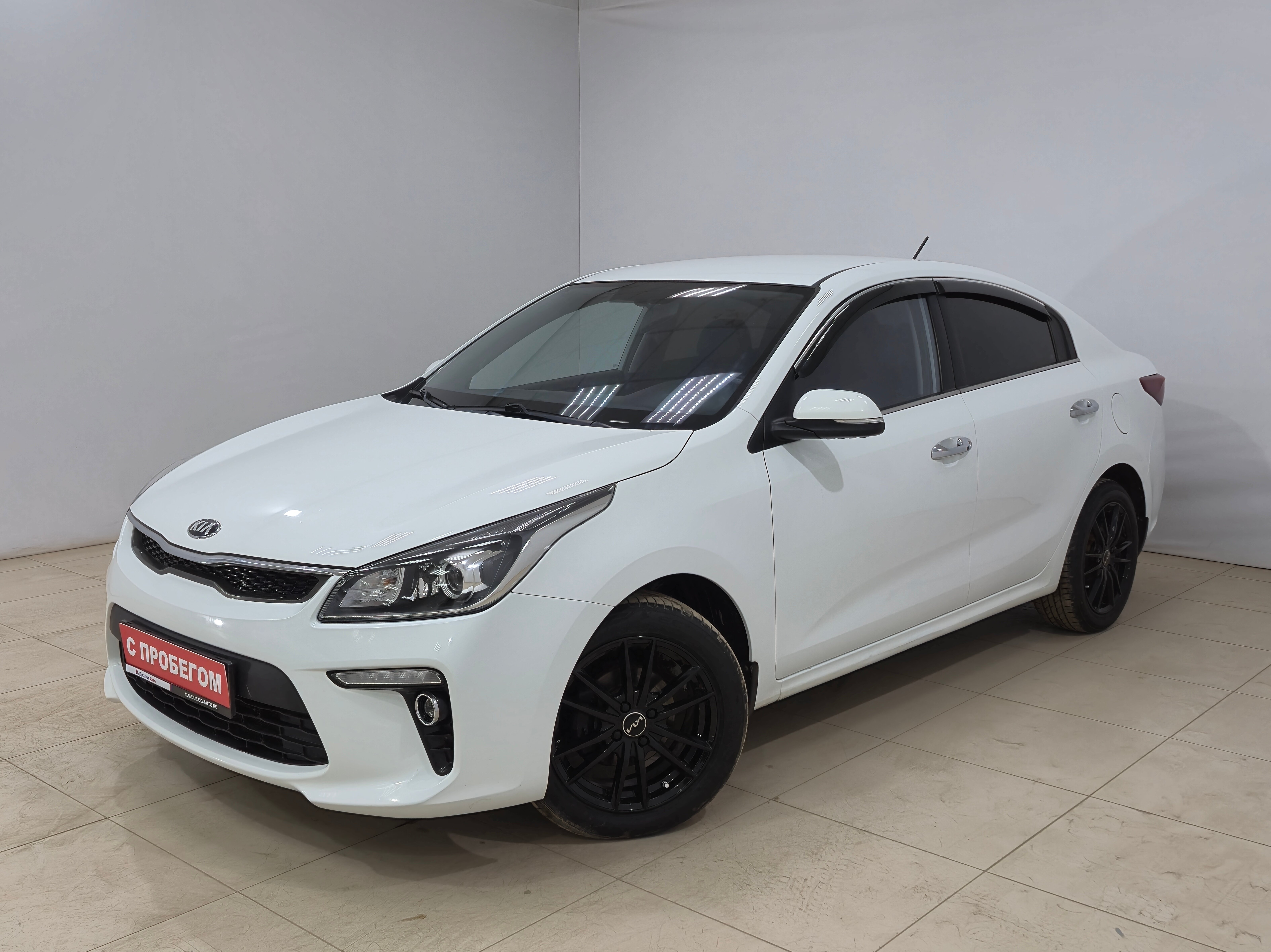 Kia Rio Prestige, 2018 года, пробег 123621 км