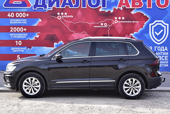 Volkswagen Tiguan Trendline, 2018 года, пробег 82250 км