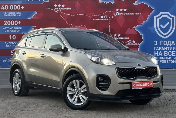 Kia Sportage Luxe, 2016 года, пробег 160314 км