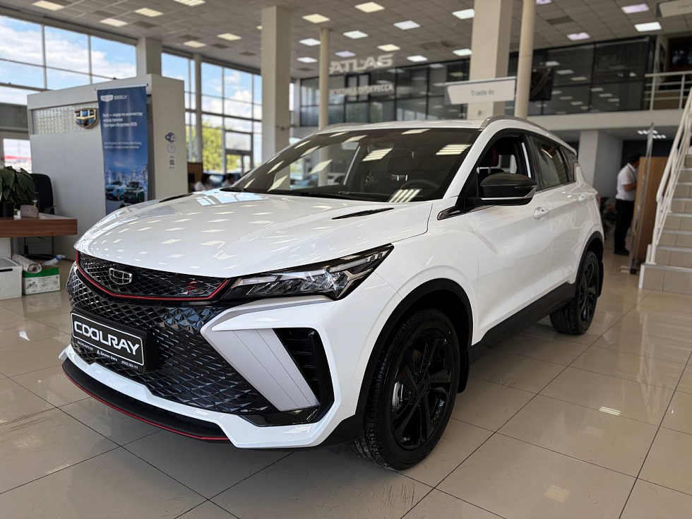 Geely Coolray Luxury, белый