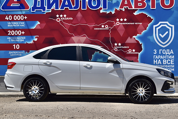 Lada (ВАЗ) Vesta Comfort, 2019 года, пробег 118000 км