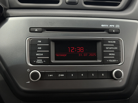 Kia Rio Comfort Аудио, 2016 года, пробег 118521 км