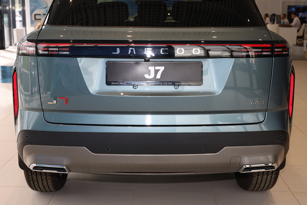 Jaecoo J7 Supreme, зеленый