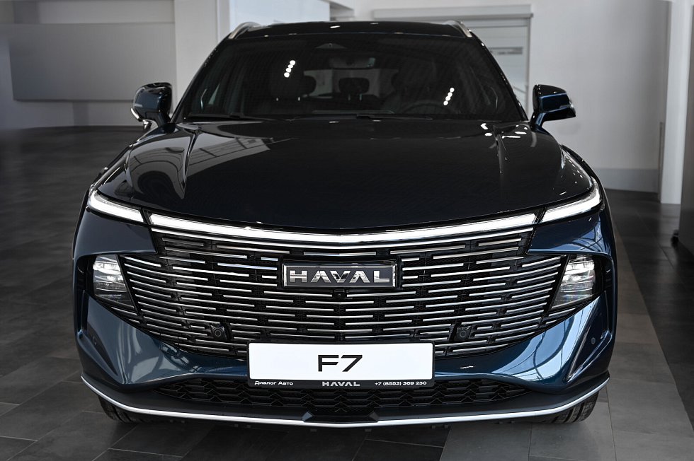 Haval F7 Оптимум (2026), голубой