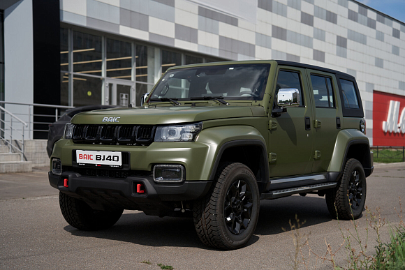 BAIC BJ40 Flagship, зеленый