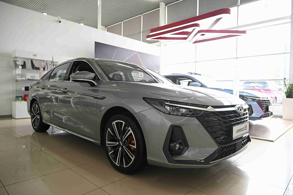 Chery Arrizo 8 Active, серебряный