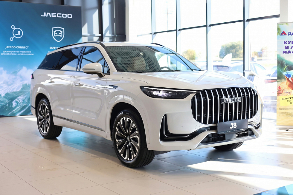 Jaecoo J8 Комфорт, белый