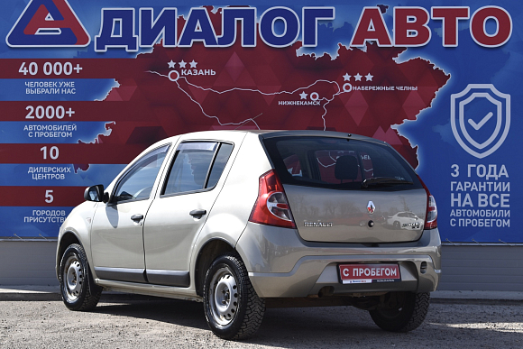 Renault Sandero Expression, 2012 года, пробег 153169 км