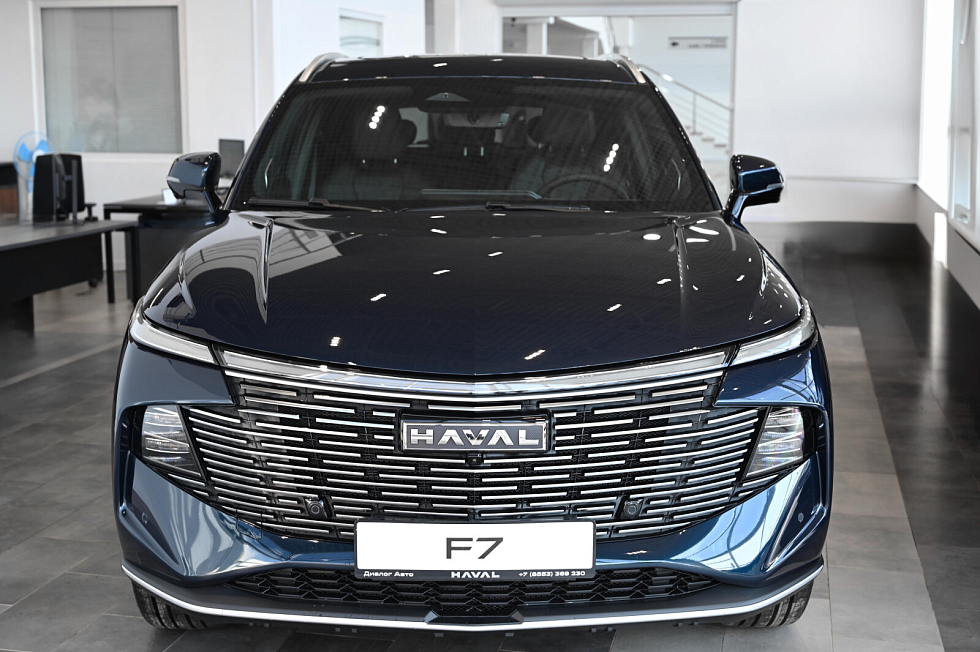Haval F7 Elite, синий
