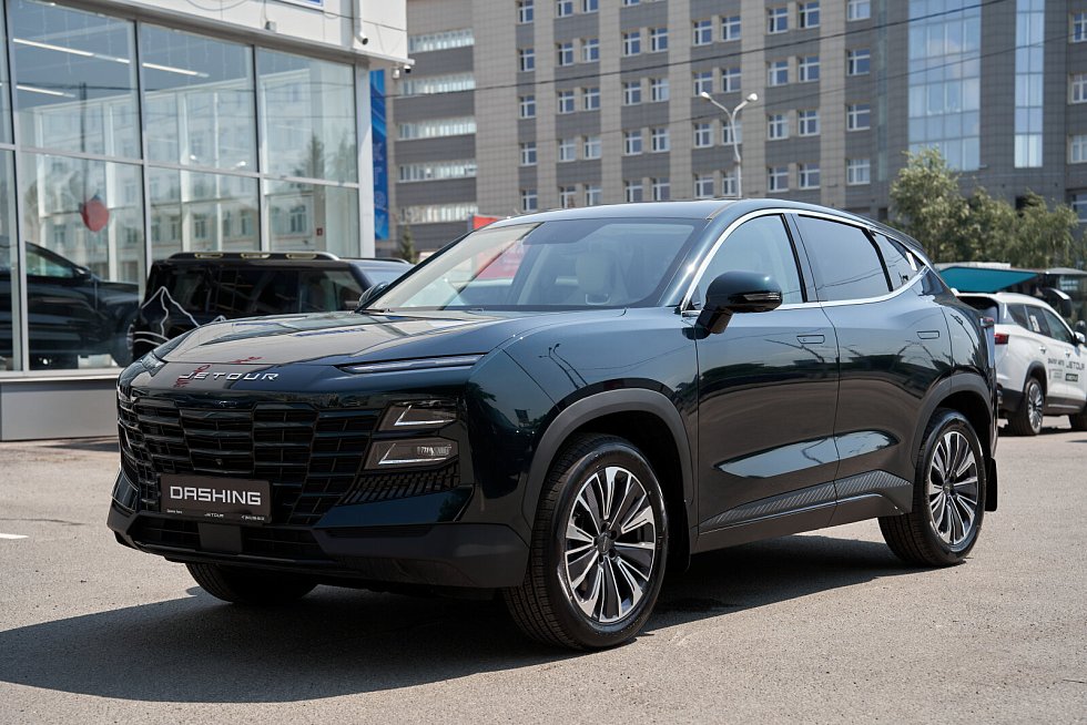 Jetour Dashing Комфорт 2024, зеленый
