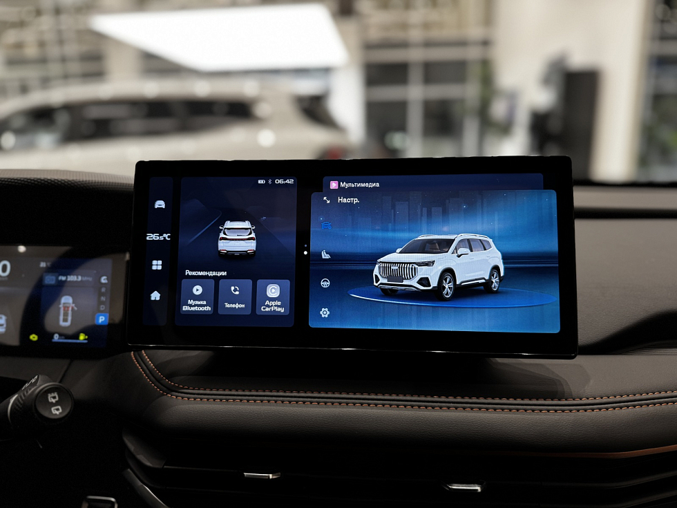 Geely Okavango Flagship, серый