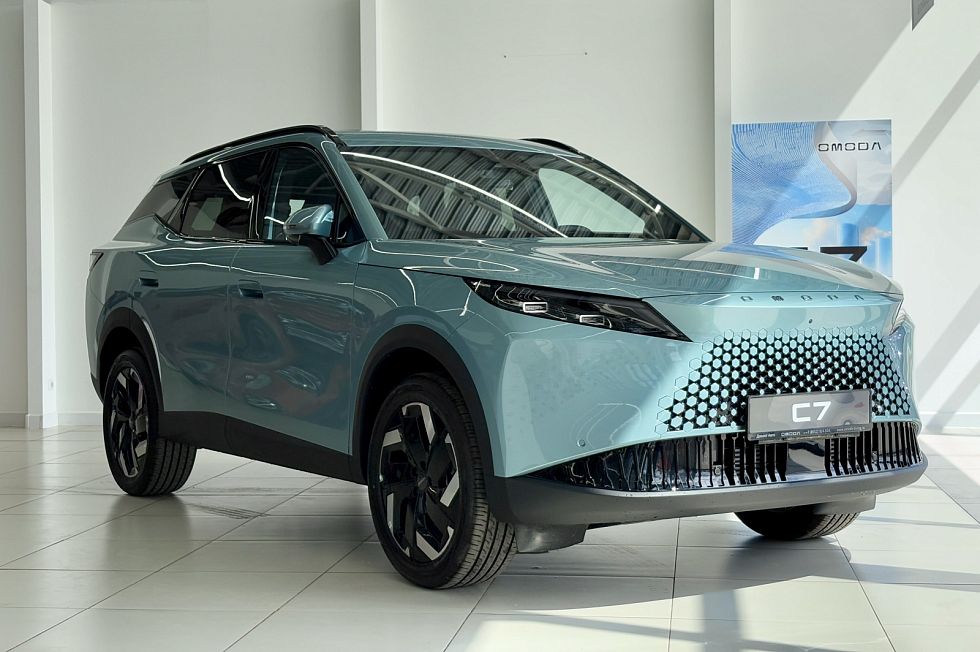 Omoda C7 Joy, зеленый