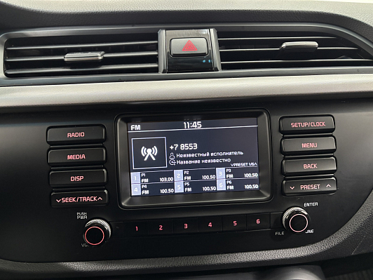 Kia Rio Luxe, 2017 года, пробег 113928 км