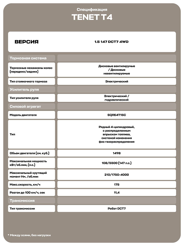 TENET T4 Актив, белый