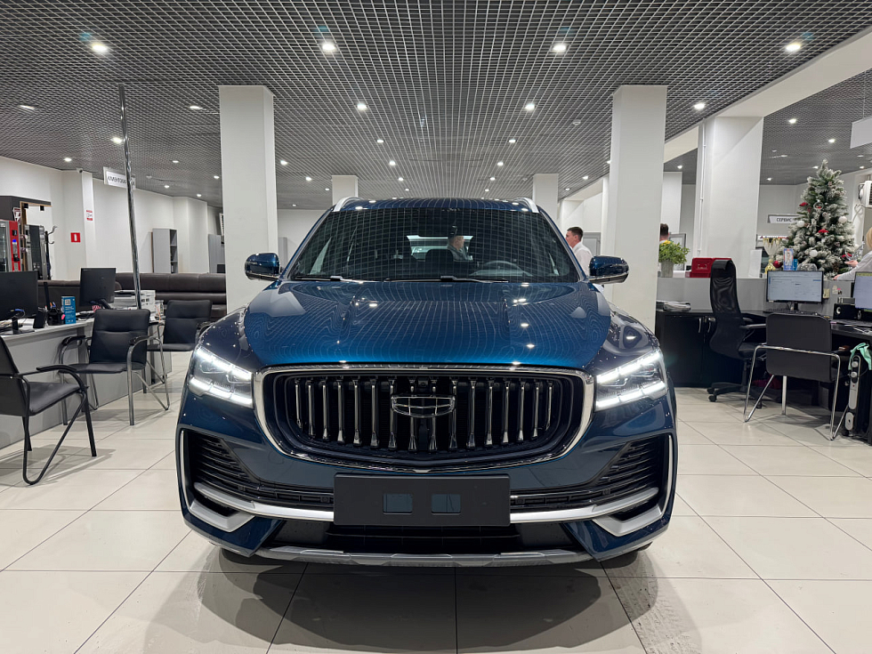 Geely Monjaro Exclusive, синий