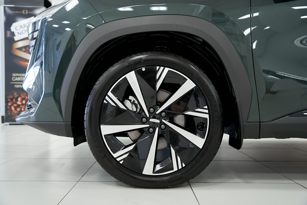 Geely Atlas Flagship, зеленый