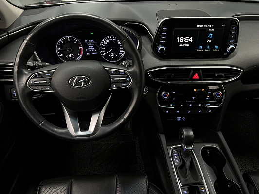 Hyundai Santa Fe Premier, 2019 года, пробег 118556 км