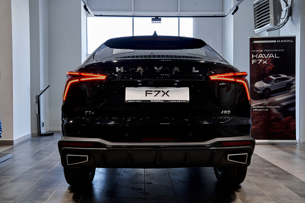 Haval F7x Техно +, черный