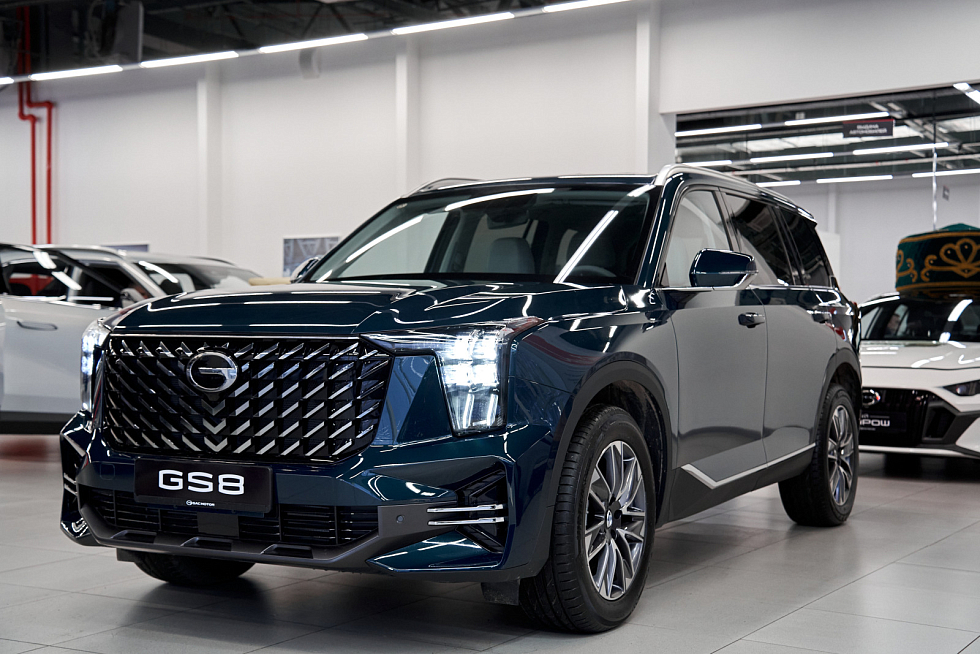 GAC GS8 GX Premium, серебряный