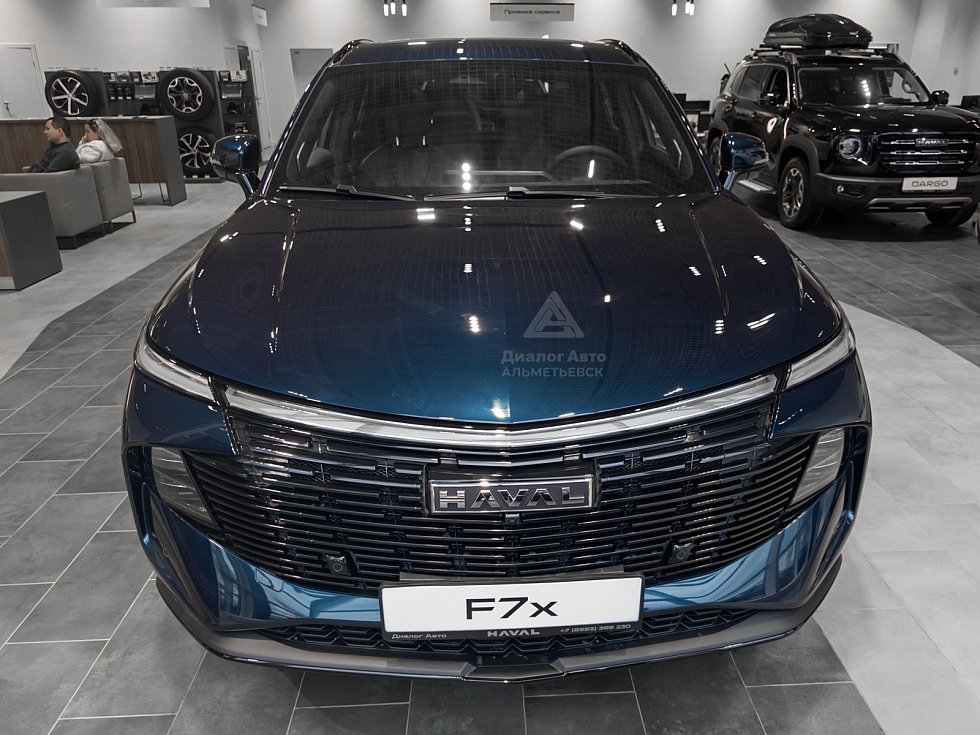 Haval F7x Техно +, синий
