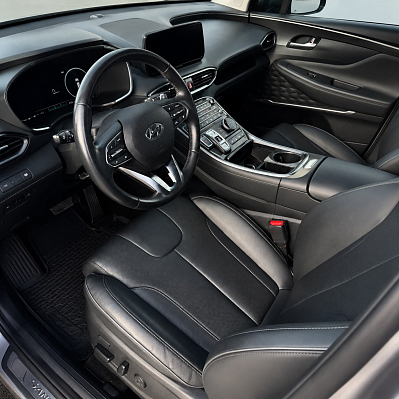 Hyundai Santa Fe Calligraphy, 2021 года, пробег 108993 км