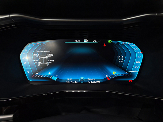 Geely Tugella, 2020 года, пробег 101579 км