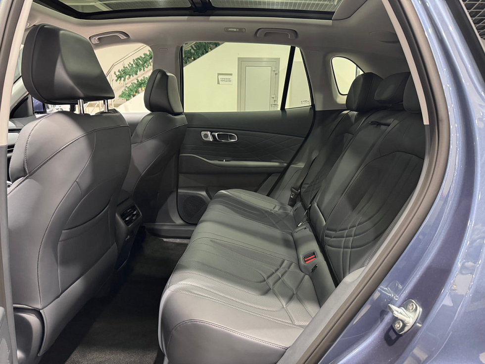 Geely EX5 EM-i Макс, синий