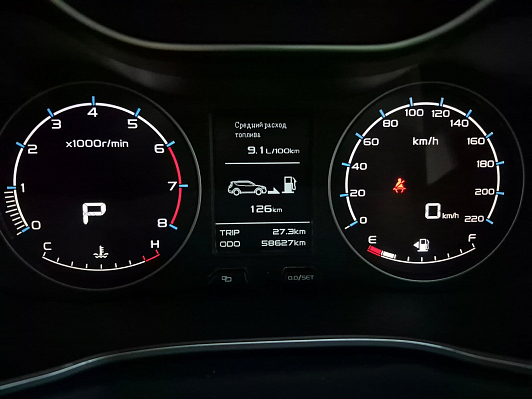 Geely Emgrand X7, 2017 года, пробег 58626 км