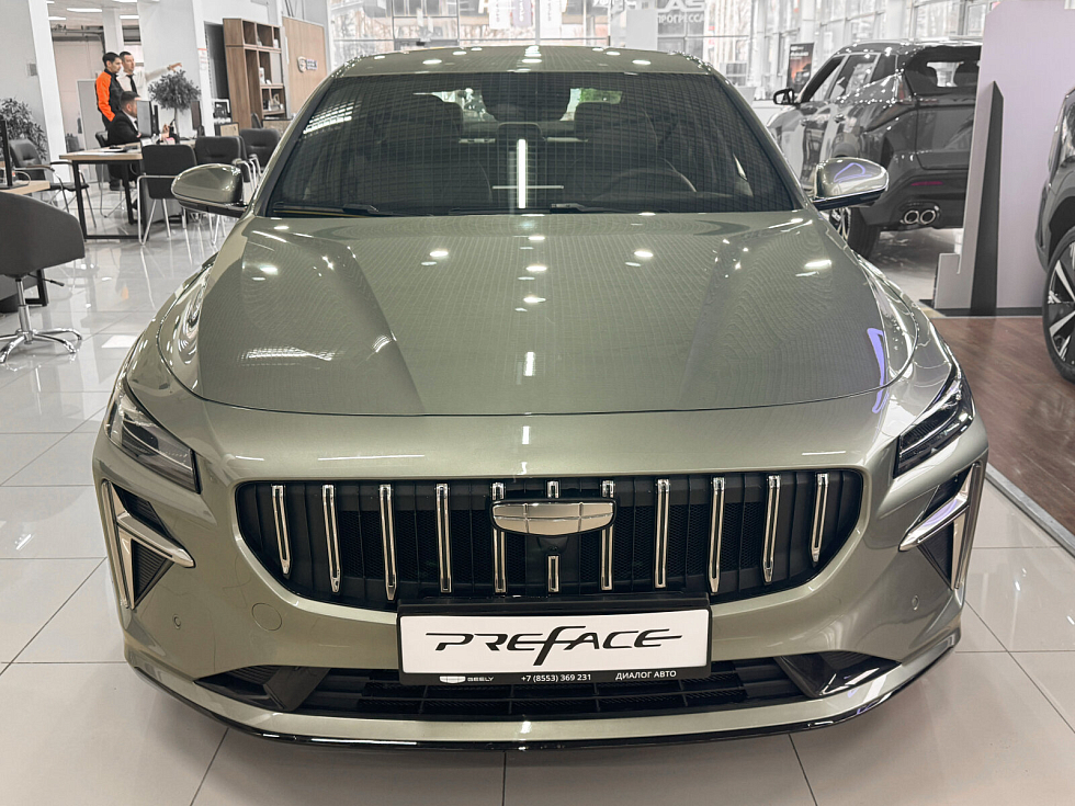 Geely Preface Флагман, зеленый